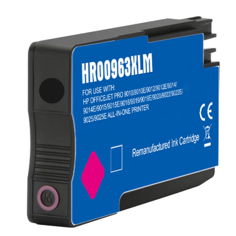 Ink cartridge Magenta replaces HP 3JA28AE, 963XL