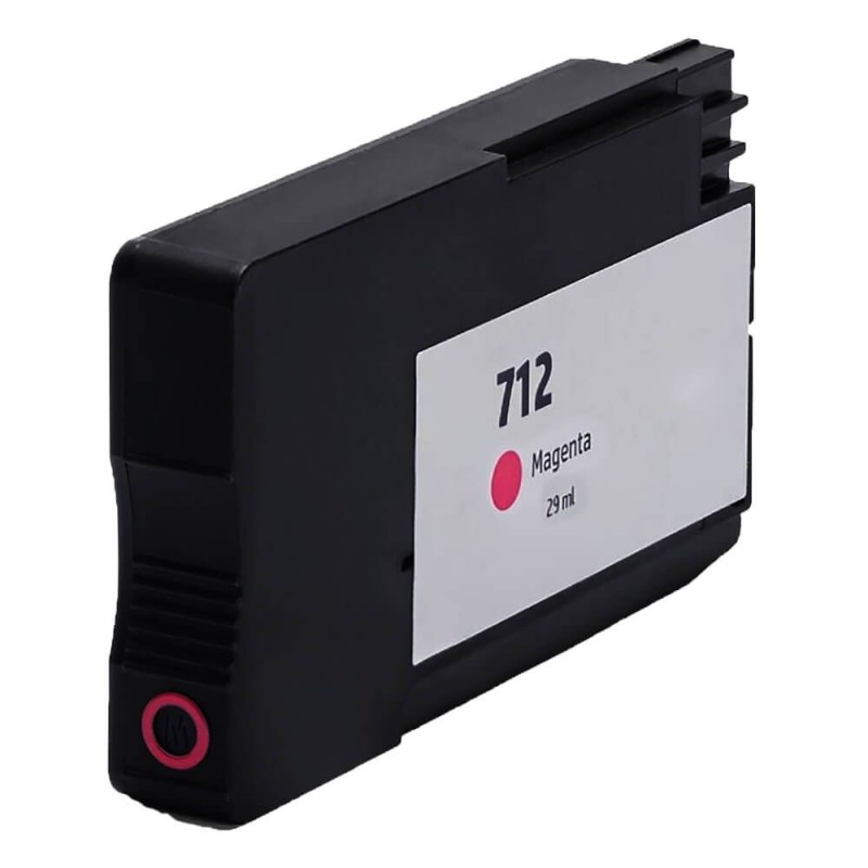 Ink cartridge Magenta replaces HP 3ED68A, 712M