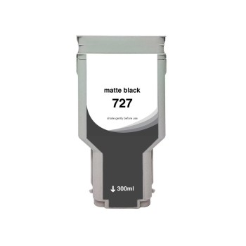 Ink cartridge Black replaces HP C1Q12A, 727B