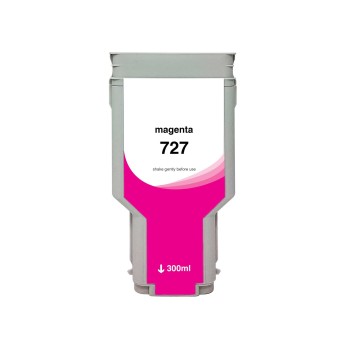 Ink cartridge Black replaces HP F9J77A, 727