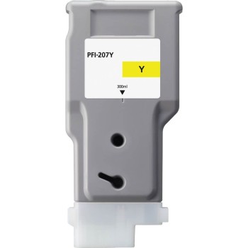 Ink cartridge Yellow replaces Canon 8792B001, PFI207Y