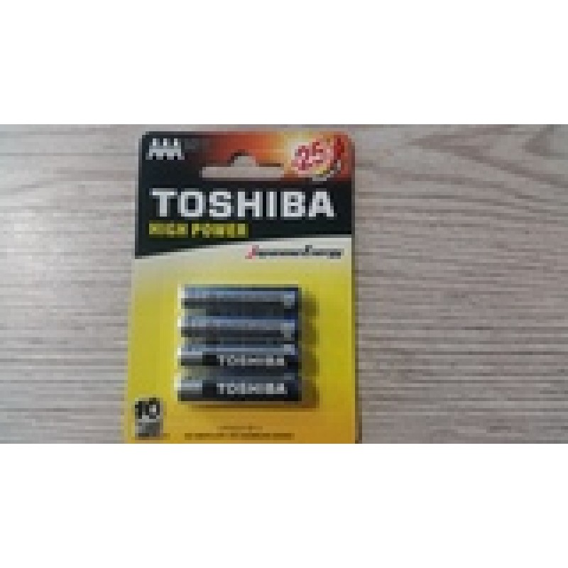 Battery Toshiba AAA High Power Mini LR03GCNP BP4